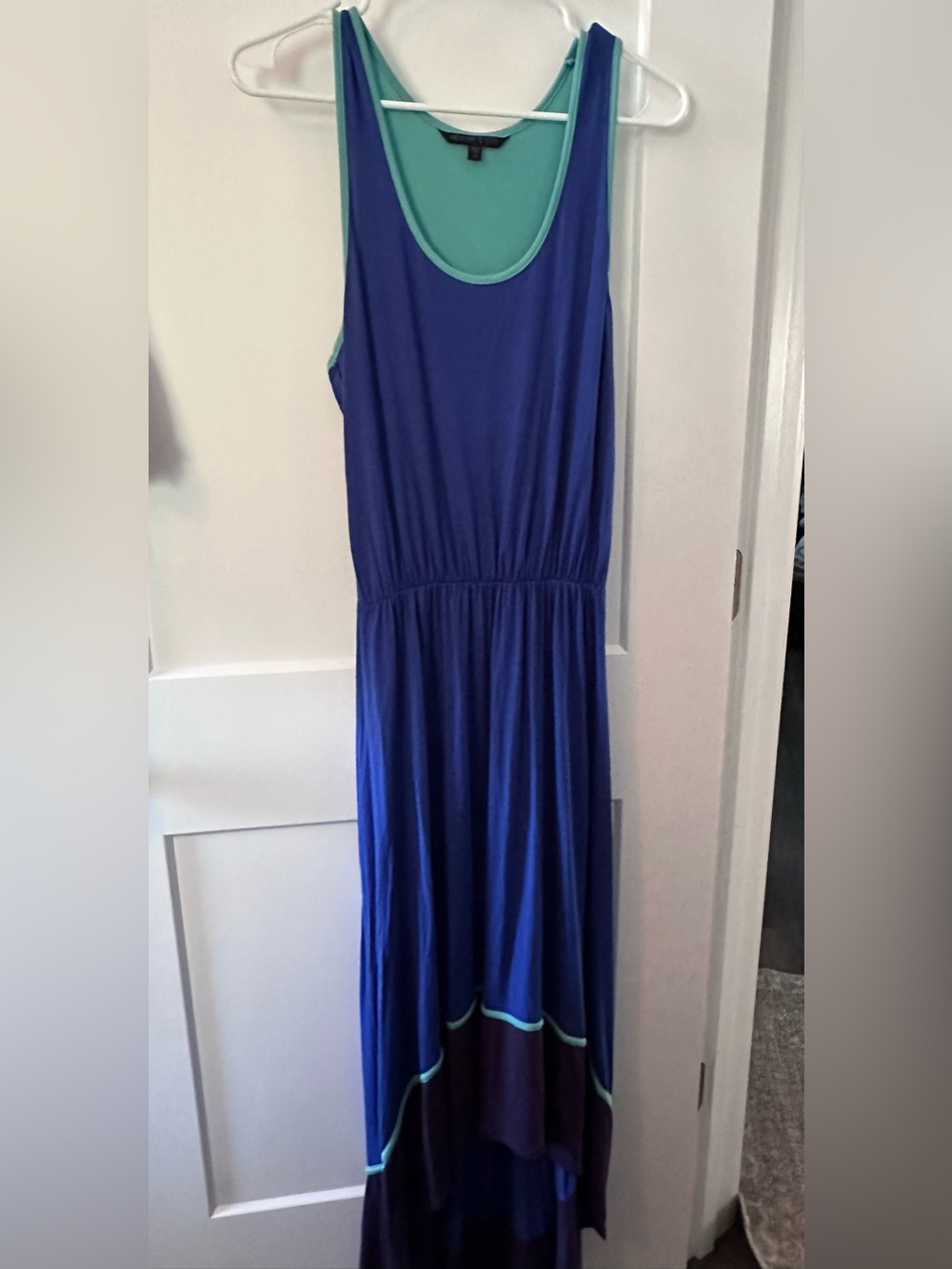 Felicity & Coco High Low Royal Blue Maxi Dress
